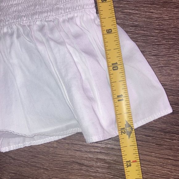 Womens XS Petersyn White Off The Shoulder Longsleeve Crop Top - Picture 8 of 9